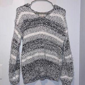 Cute knitted sweater!